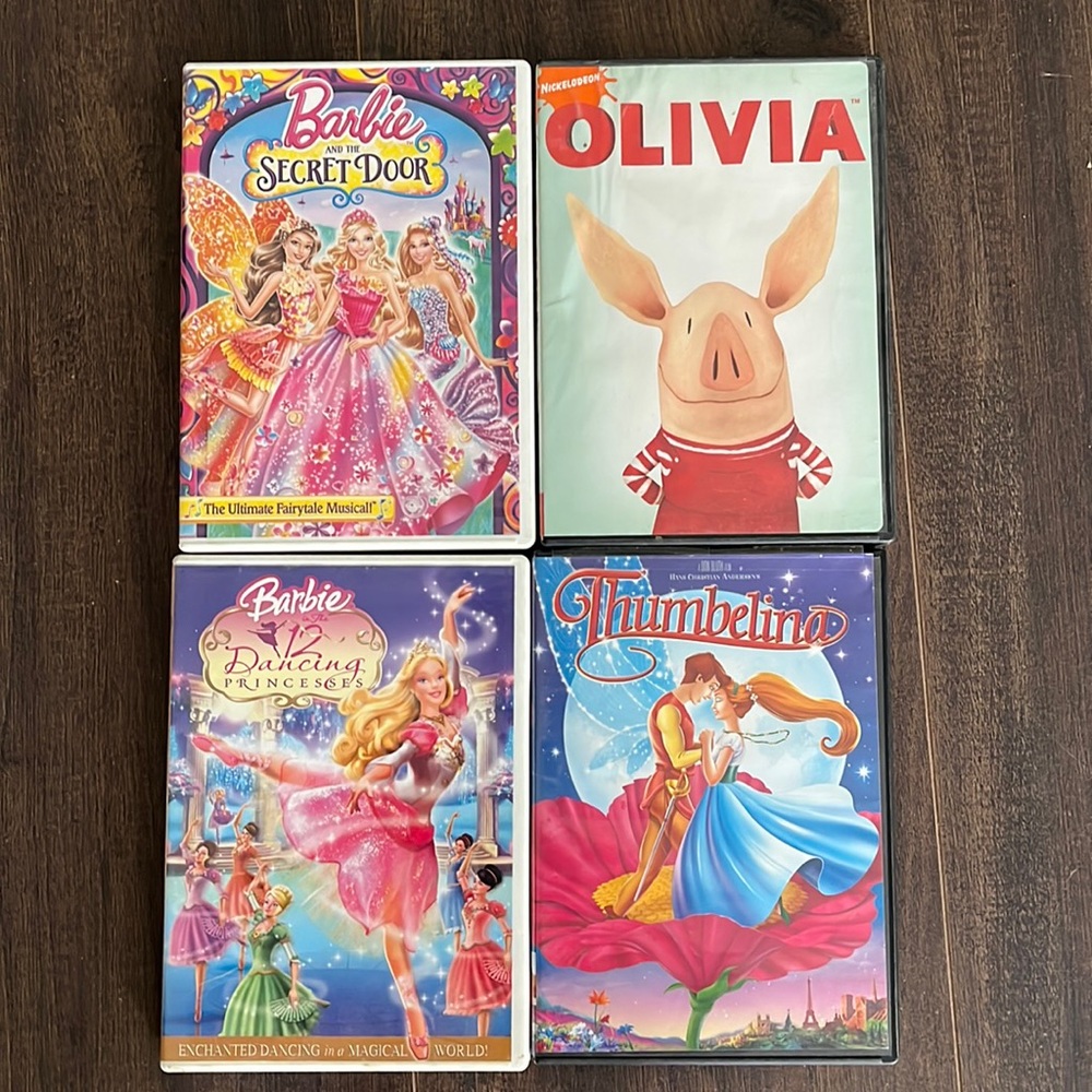 4 girls DVDs